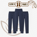 [Llevá 3 Pagá 2] Pantalón Ajustable Vitoria en Algodón y Elastano (¡Se adapta a tu cuerpo con estilo!)