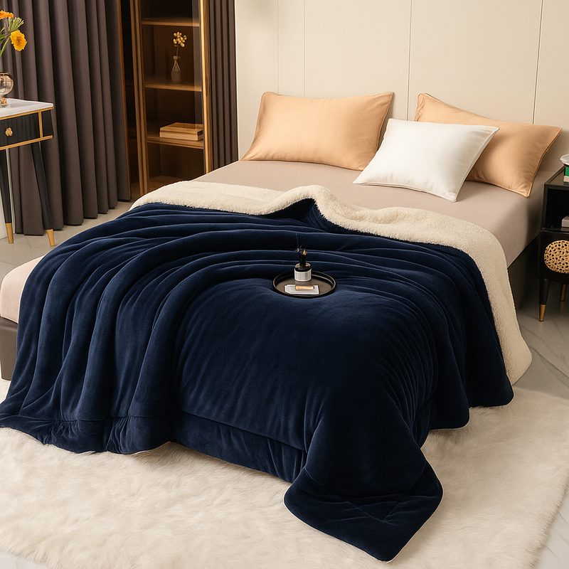 [Llevá 2 Pagá 1] Manta de Lujo FlannelDream 100% Lana (¡Calor Intenso y Suavidad Incomparable!)