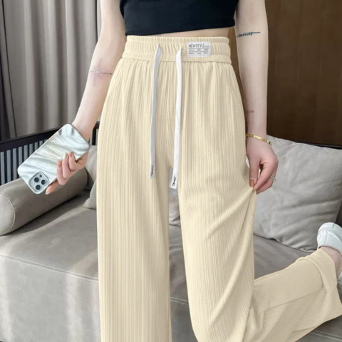 [Llevá 3 Pagá 2] Pantalón Femenino en Tejido Chenille y Terciopelo (¡Encanto Único y Refinado!)