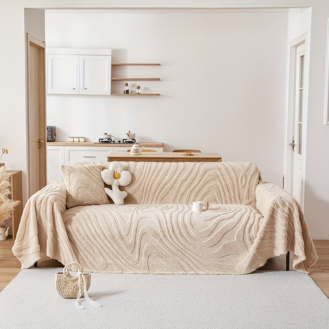 [Llevá 2 Pagá 1] Funda para Sofá Samira Completa en Algodón +2 Regalos: Fundas para Almohadones