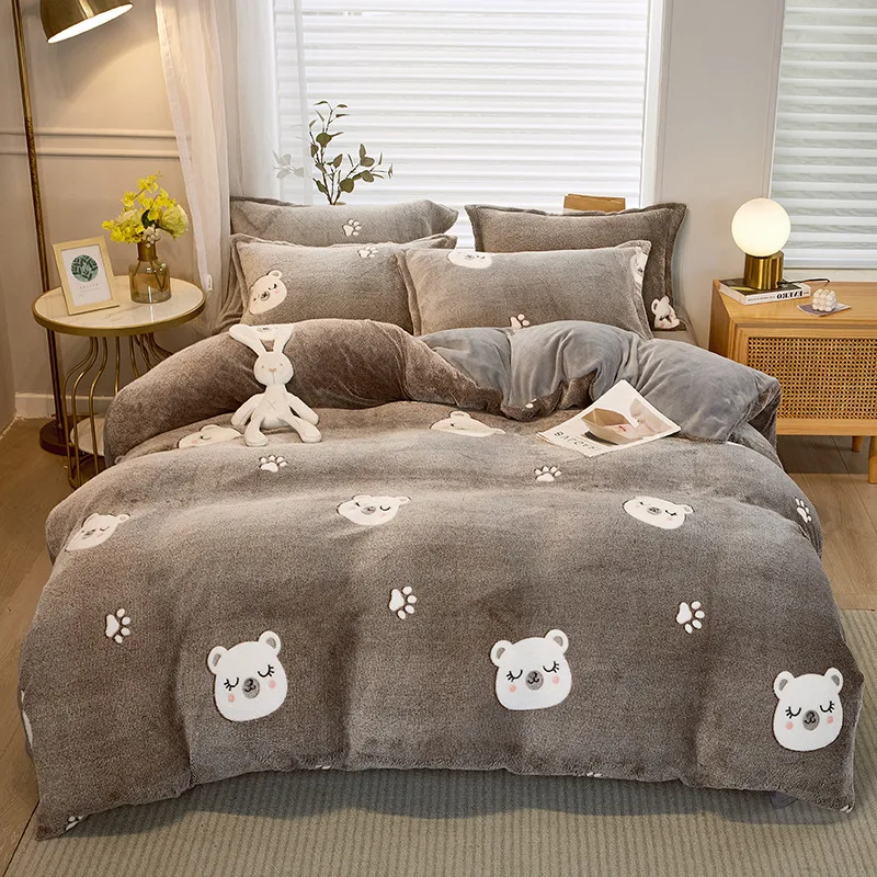 [Llevá 2 Pagá 1] Juego de Ropa de Cama en Algodón y Lana + REGALO: 2 Fundas para Almohada