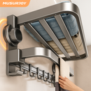 [Llevá 2 Pagá 1] Soporte Organizador de Baño en Acero Inoxidable de Alta Capacidad +REGALO: 2 Soportes de Esquina