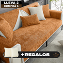 [Llevá 2 Pagá 1] Funda de Sofá Completa en Algodón y Poliéster +2 REGALOS: Almohadones