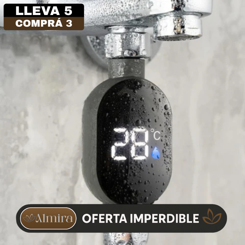 [Llevá 2 Pagá 1] Regulador de Temperatura para Grifos con Pantalla Digital Touchscreen